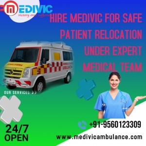 Medivic Ambulance Services in Patna with On-CallAvailability